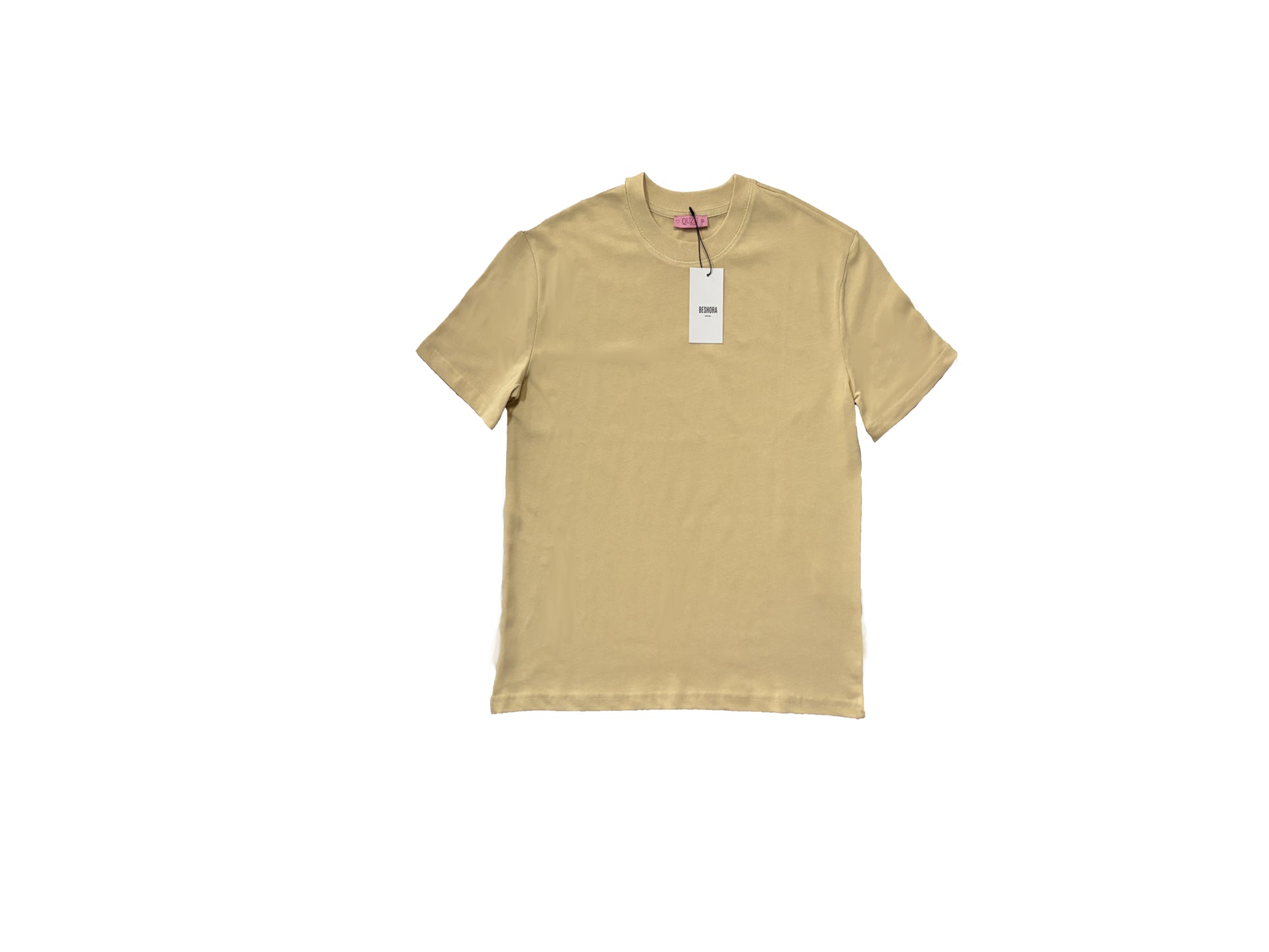 Parker Sarı Oversize Basic Tişört