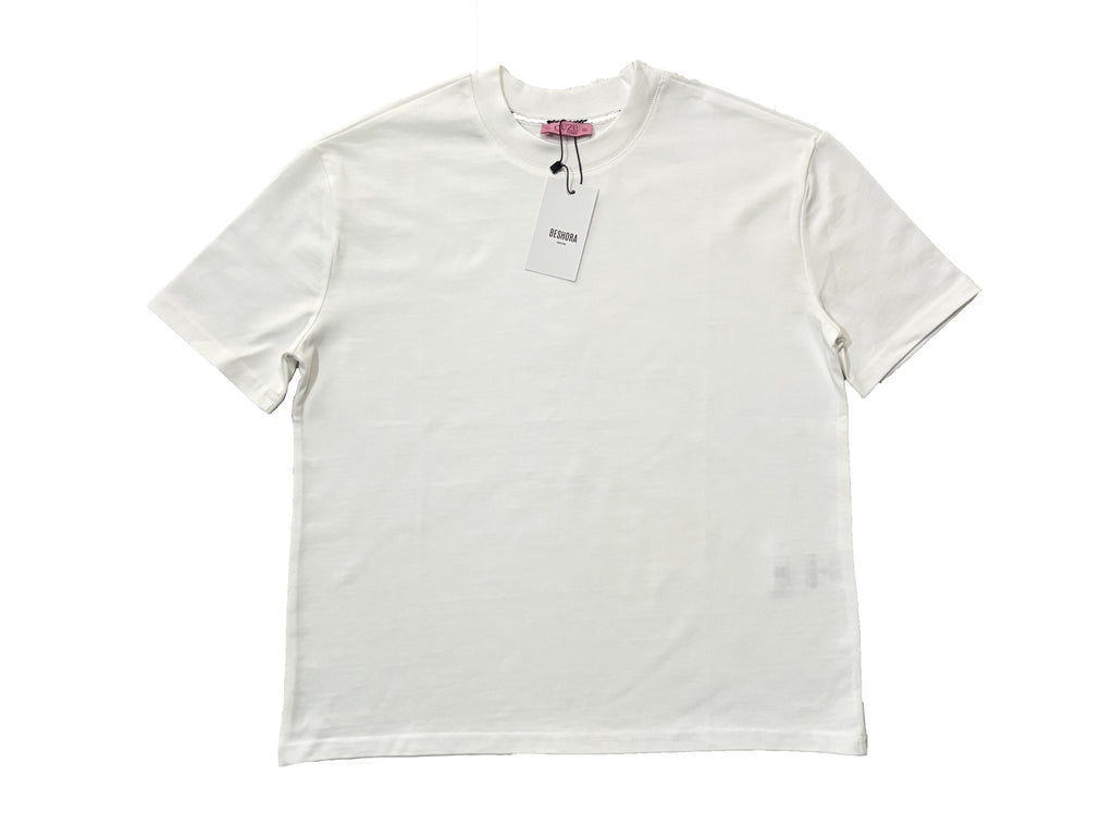 Parker Beyaz Oversize Basic Tişört